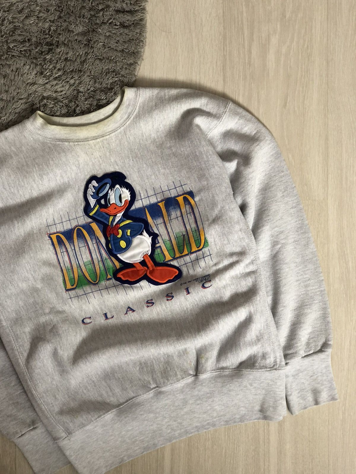 Disney × Vintage Vintage Disney Donald Duck Crewneck Sweatshirt Size US L / EU 52-54 / 3 - 2 Thumbnail