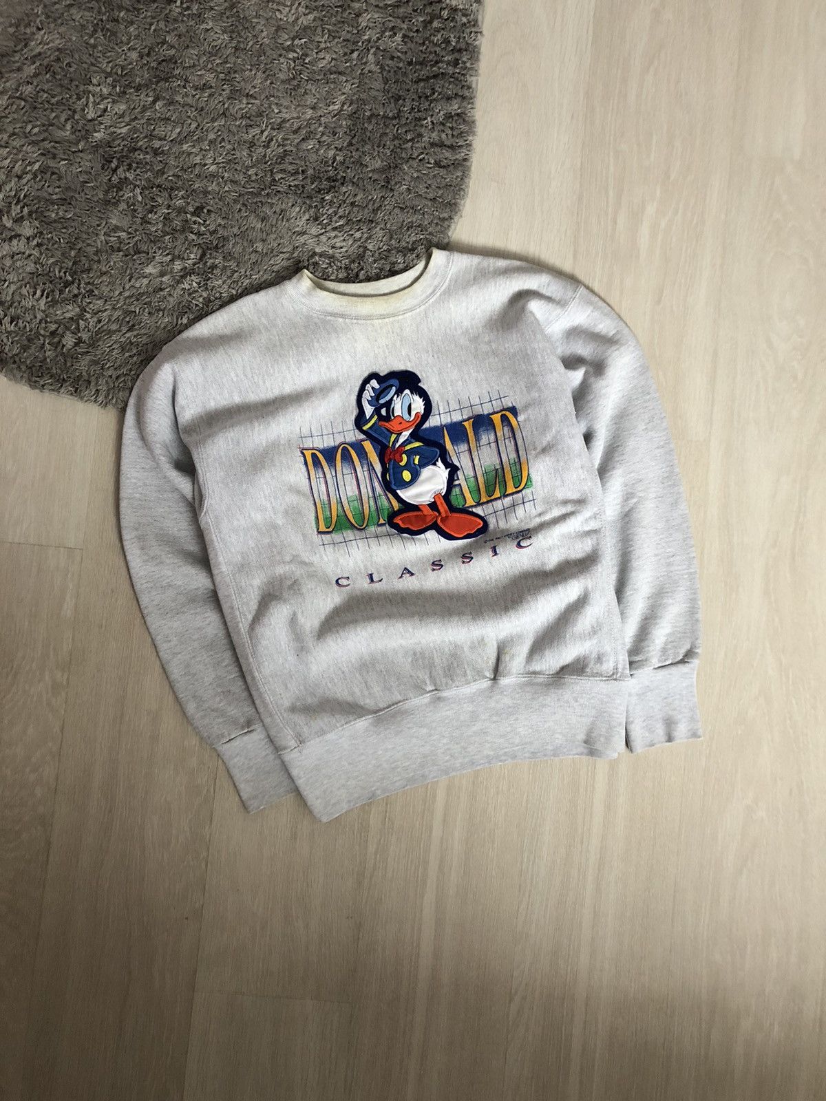 Disney × Vintage Vintage Disney Donald Duck Crewneck Sweatshirt Size US L / EU 52-54 / 3 - 1 Thumbnail