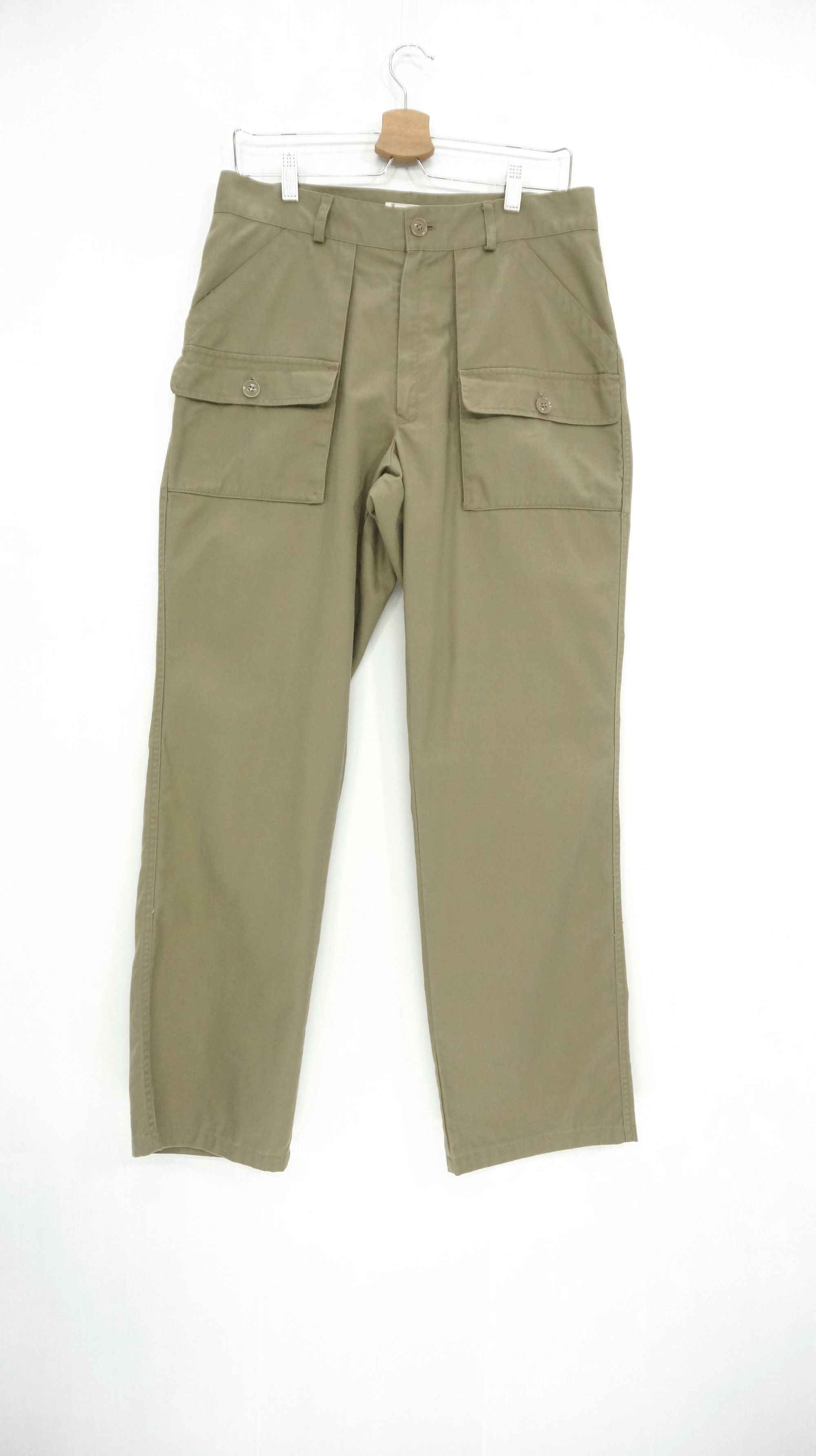 Global Work BestDeal 🔥 GLOBAL WORK Japan Olive Bush Pants Size US 31 - 1 Thumbnail