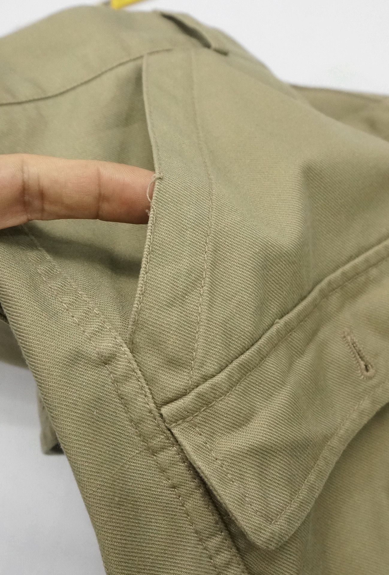 Global Work BestDeal 🔥 GLOBAL WORK Japan Olive Bush Pants Size US 31 - 15 Thumbnail