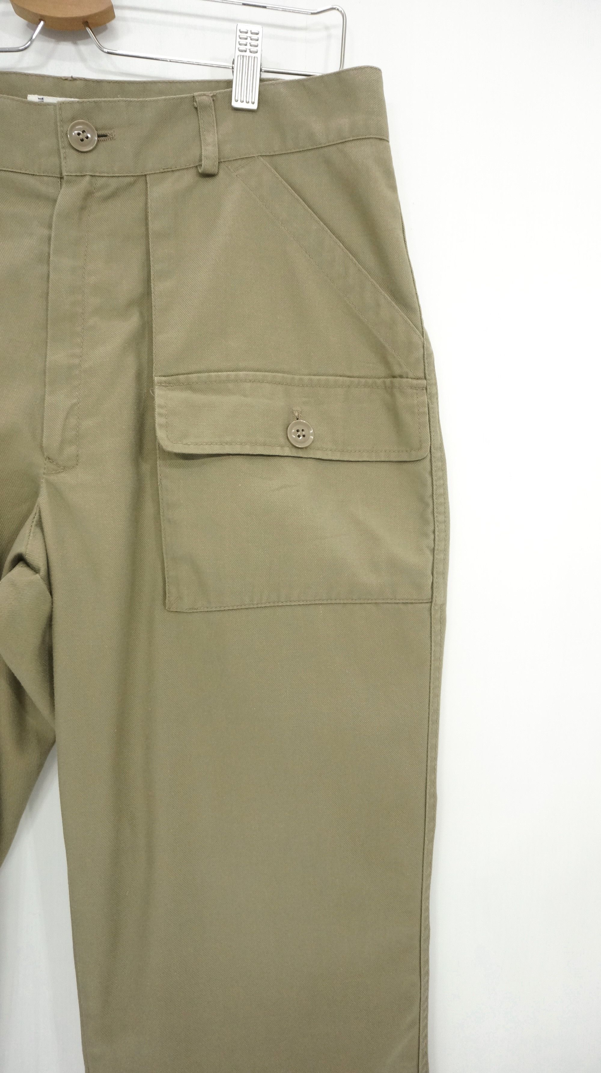 Global Work BestDeal 🔥 GLOBAL WORK Japan Olive Bush Pants Size US 31 - 4 Thumbnail