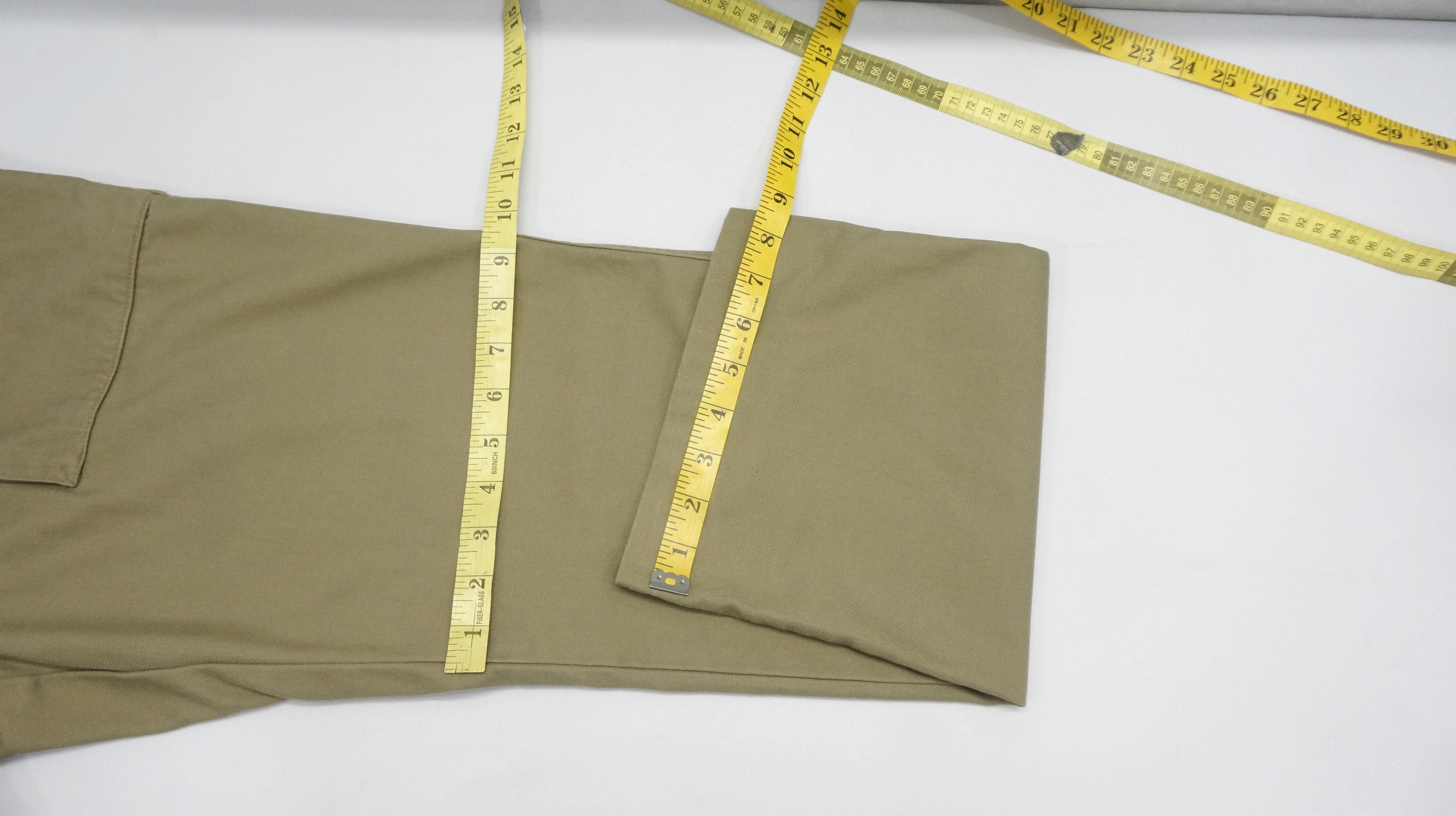 Global Work BestDeal 🔥 GLOBAL WORK Japan Olive Bush Pants Size US 31 - 12 Thumbnail