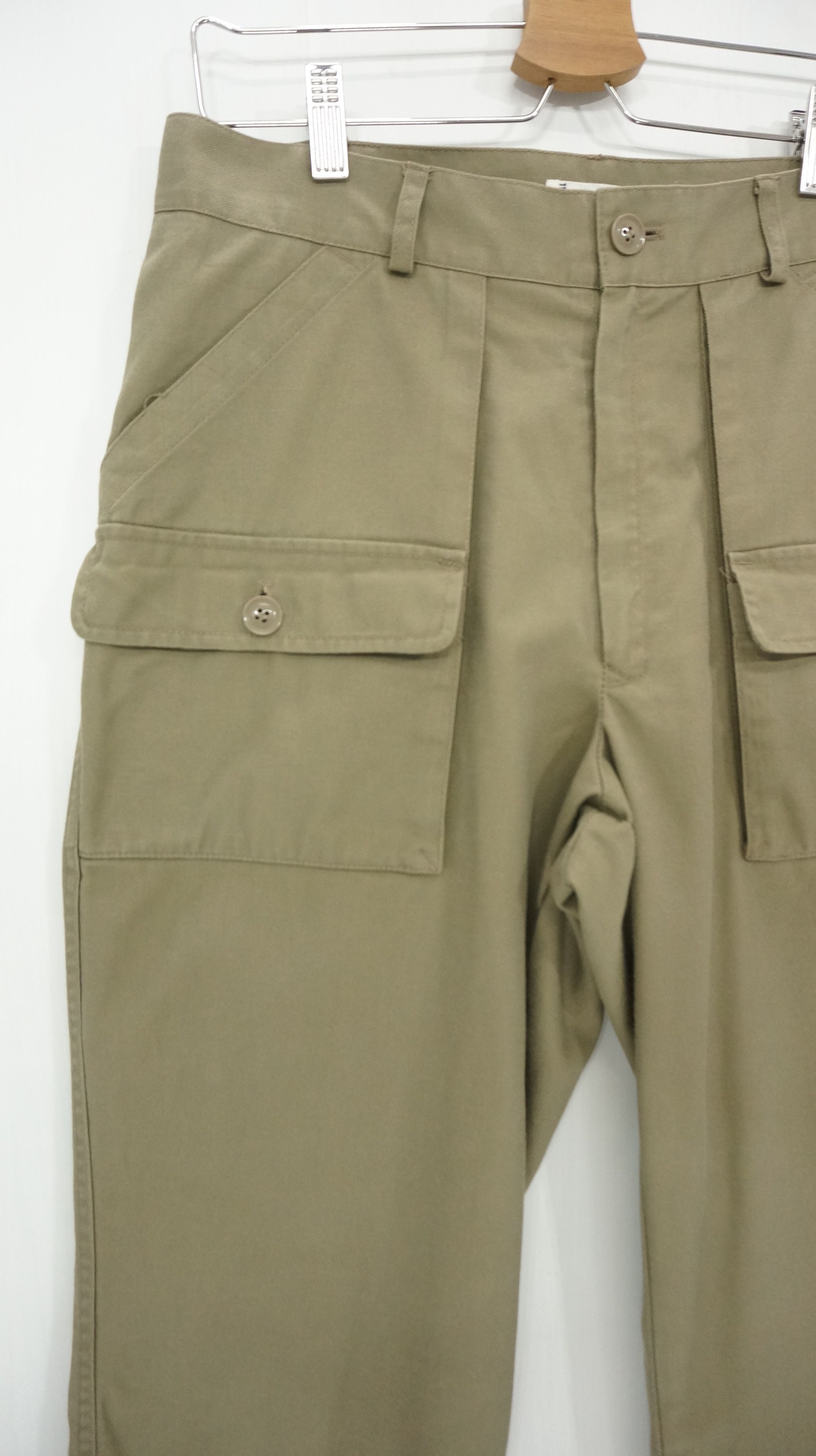 Global Work BestDeal 🔥 GLOBAL WORK Japan Olive Bush Pants Size US 31 - 3 Thumbnail