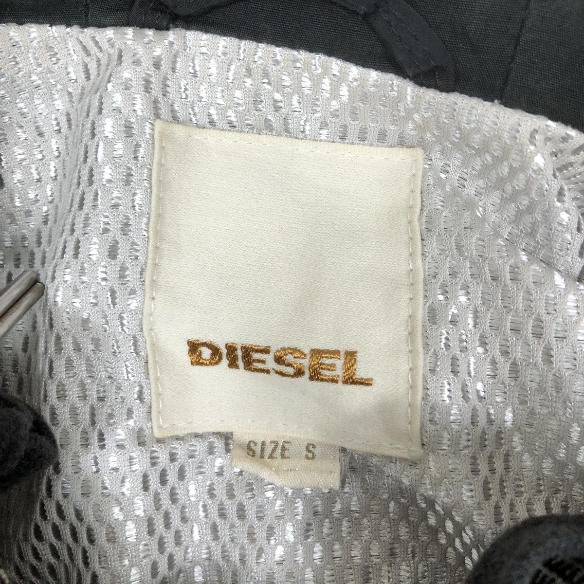 Diesel × Vintage Vintage DIESEL Varsity Jacket Hoodies Checkered Streetwear Size US S / EU 44-46 / 1 - 5 Thumbnail