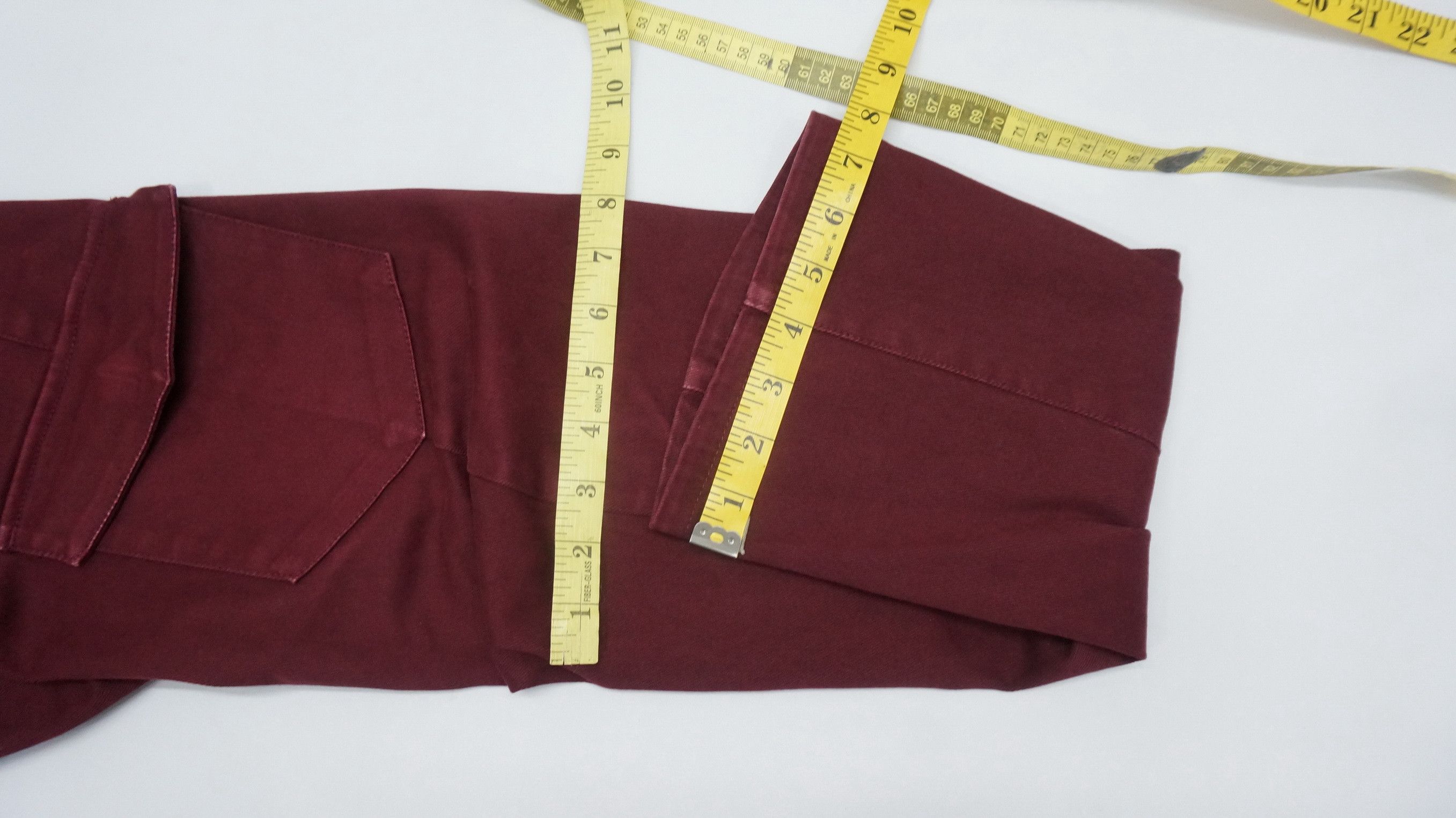 Japanese Brand 🔥 RAGEBLUE Maroon Faded Slimfit Cargo Size US 31 - 15 Thumbnail