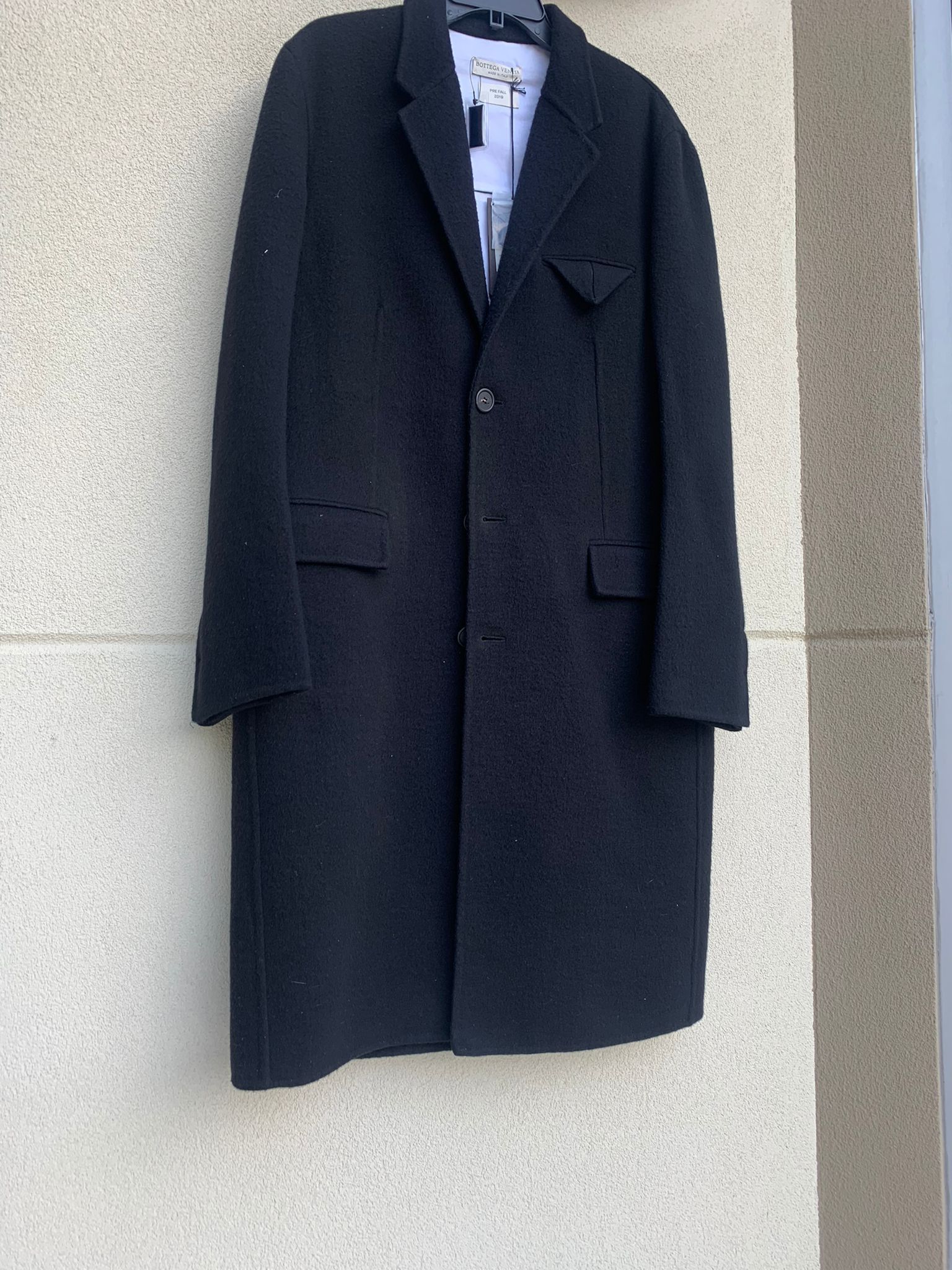 Bottega Veneta Double Face Cashmere Coat in Black Size US L / EU 52-54 / 3 - 1 Thumbnail