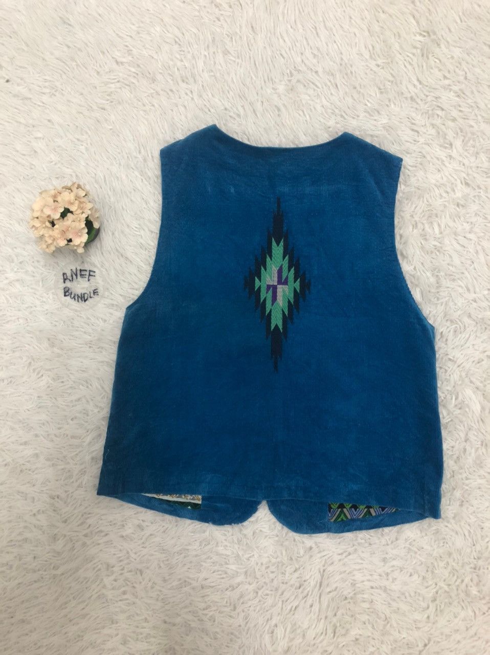 Japanese Brand 🔥Rare🔥 Titicaca navajo vest Size S / US 4 / IT 40 - 2 Thumbnail