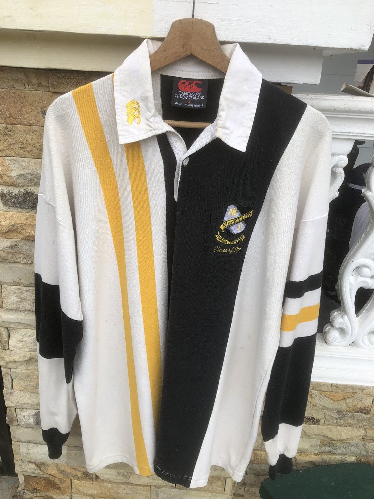 Vtg97’s🔥CANTERBURY OF NEW ZEALAND🔥Polo Tee Rugby Long Sleeve