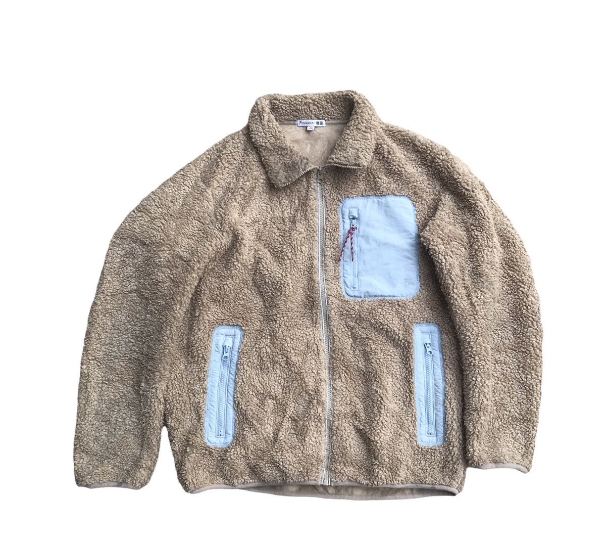 JW Anderson J.W Anderson Deep Pile Retro Fleece Jacket Size US L / EU 52-54 / 3 - 1 Thumbnail