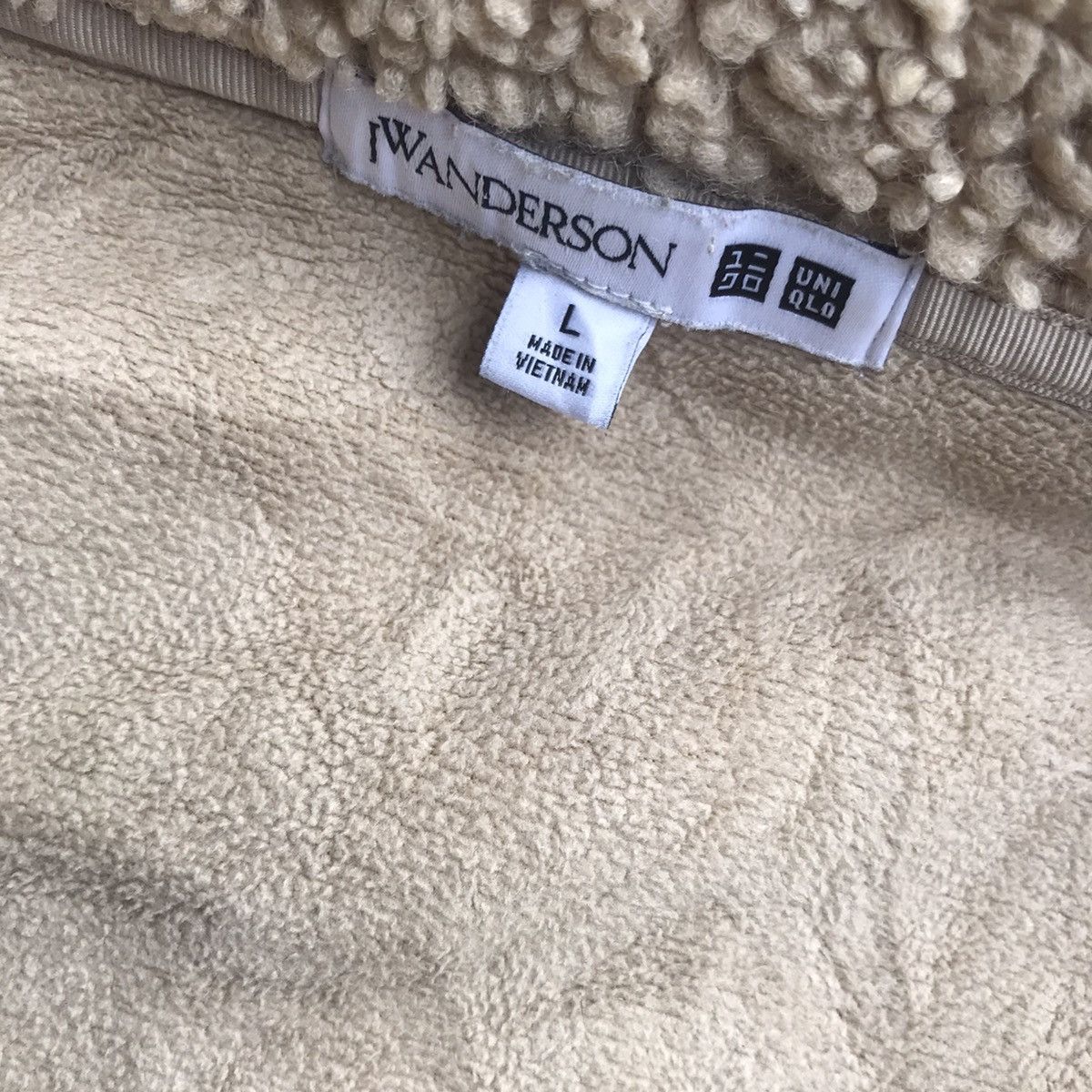 JW Anderson J.W Anderson Deep Pile Retro Fleece Jacket Size US L / EU 52-54 / 3 - 9 Thumbnail