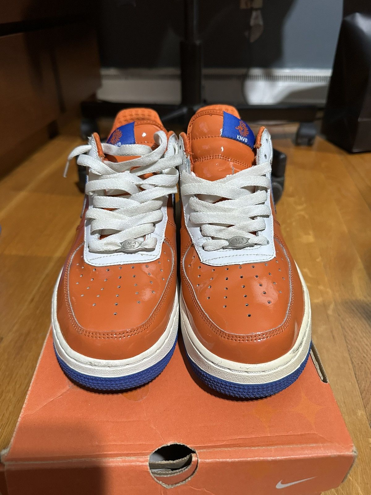 Nike × Vintage 2006 Nike Air Force 1 Netherland (309096811) WORLD CUP Size US 9 / EU 42 - 2 Thumbnail