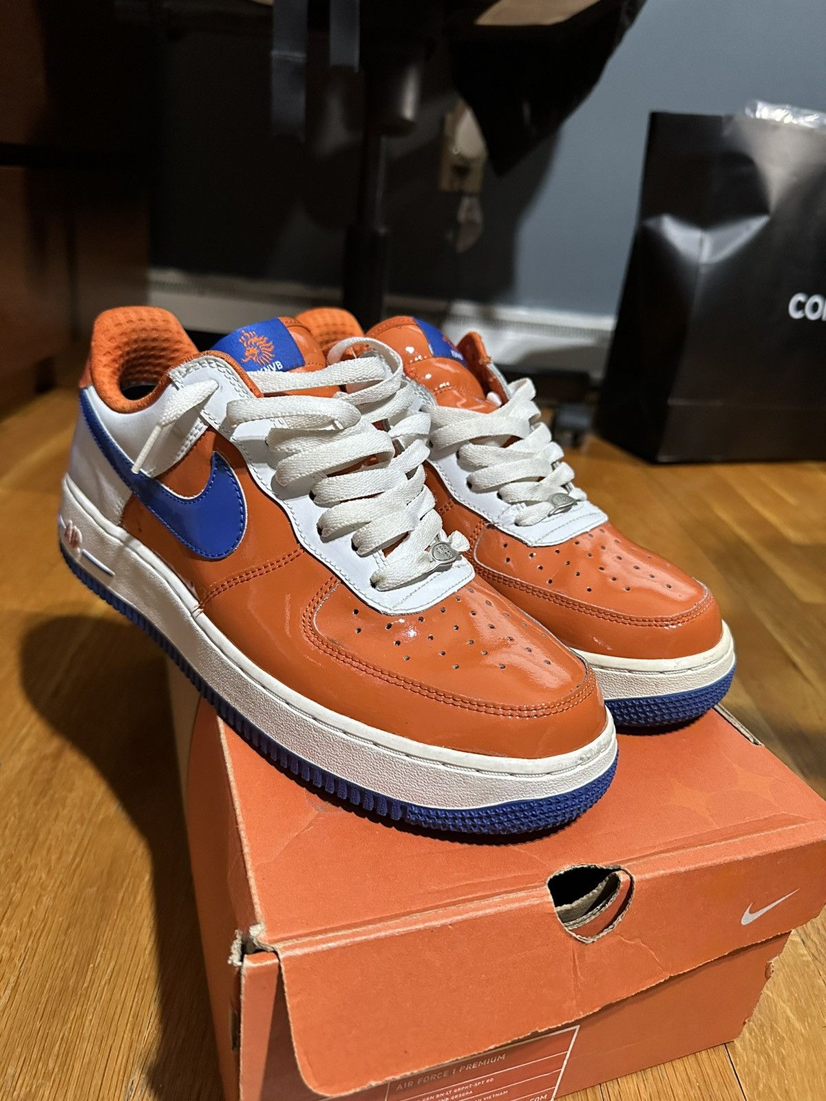 Nike × Vintage 2006 Nike Air Force 1 Netherland (309096811) WORLD CUP Size US 9 / EU 42 - 1 Thumbnail