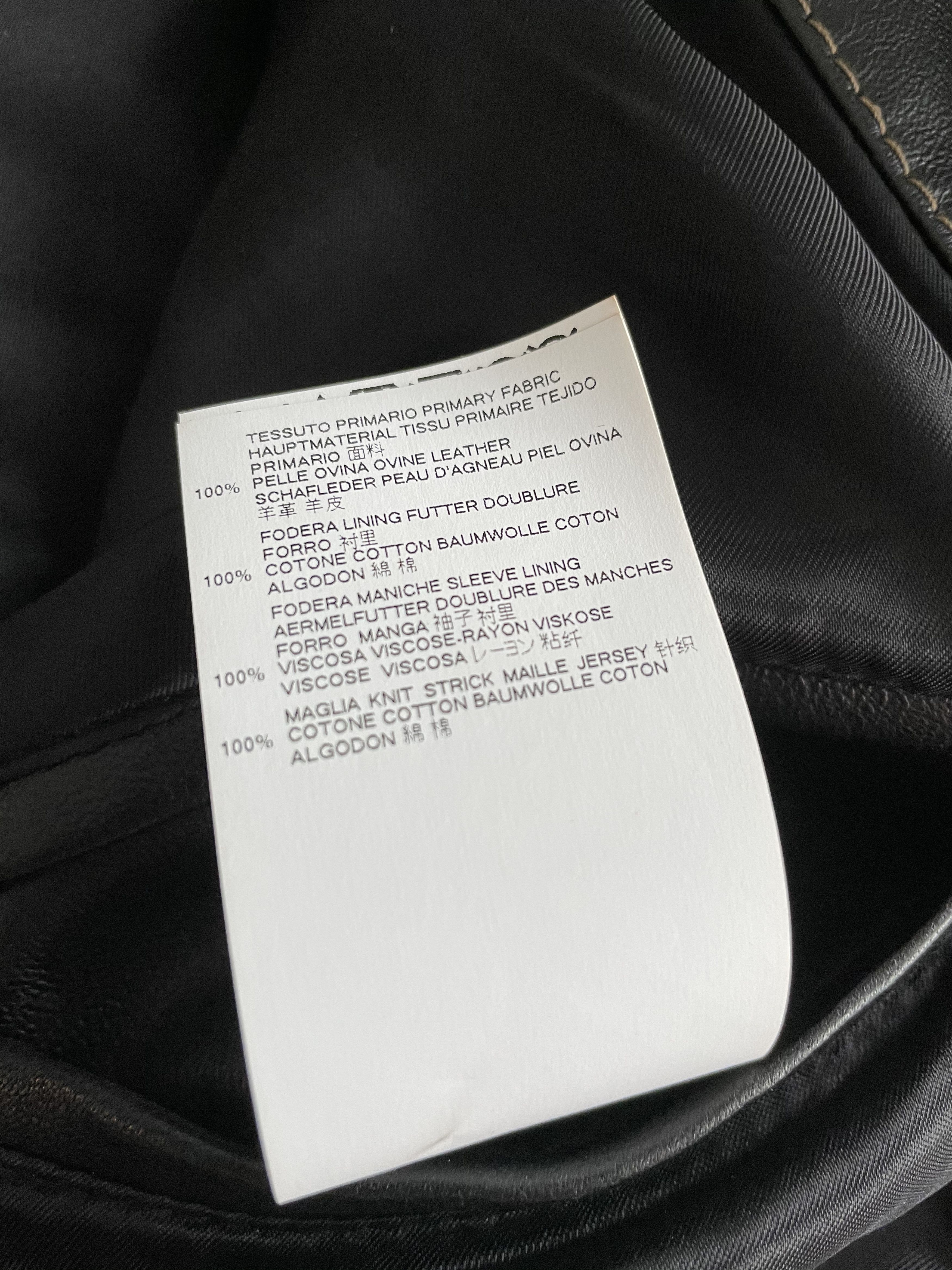 Maison Margiela Margiela Leather jacket Size US S / EU 44-46 / 1 - 8 Thumbnail
