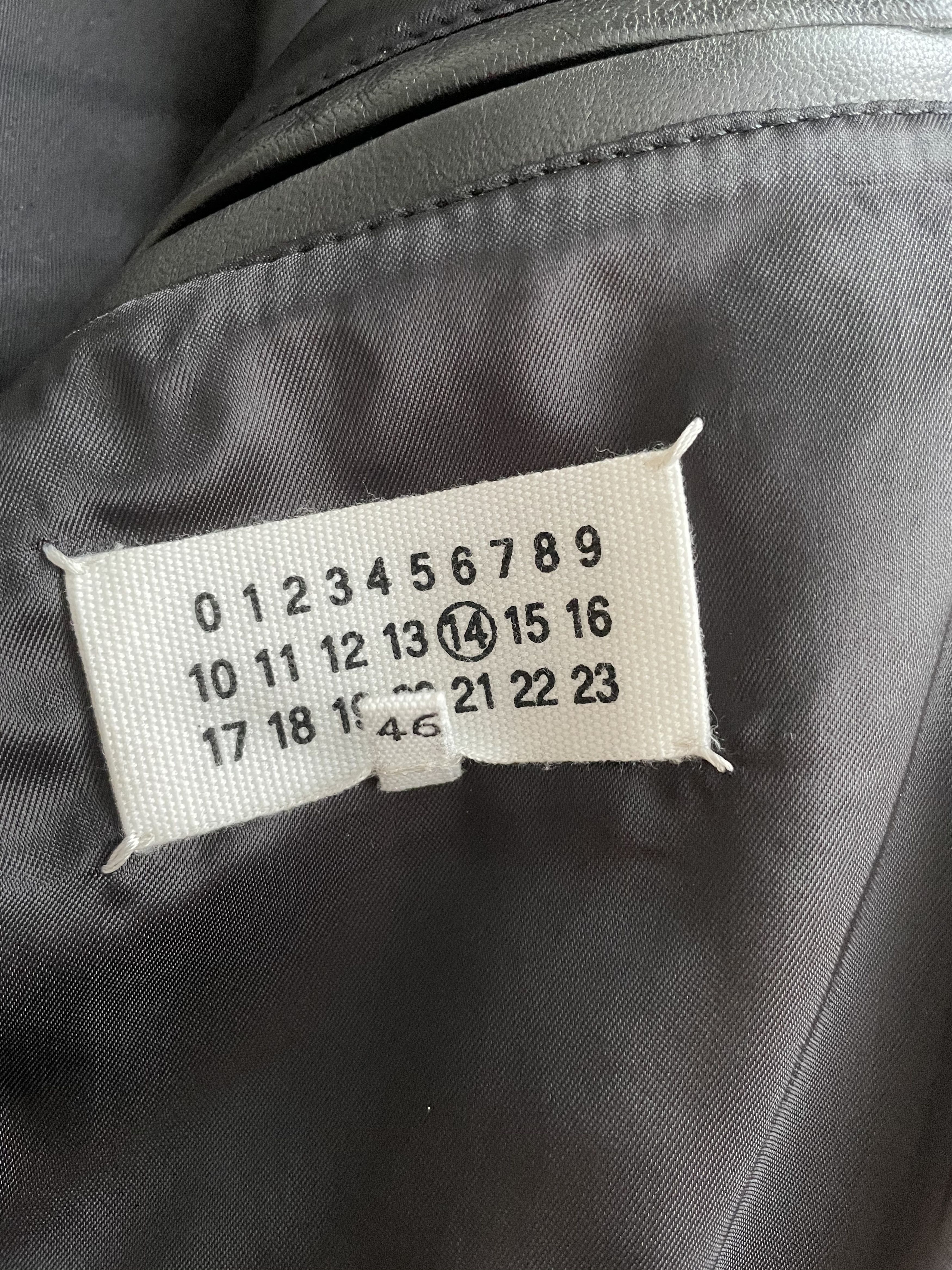 Maison Margiela Margiela Leather jacket Size US S / EU 44-46 / 1 - 7 Thumbnail