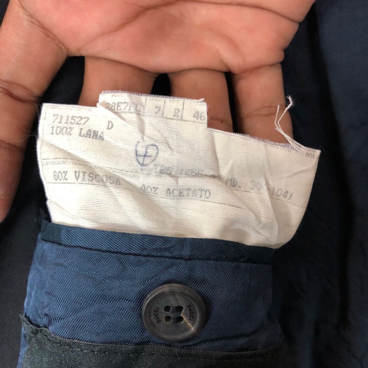Gucci GUCCI BLAZER BUTTON Size 46R - 10 Thumbnail