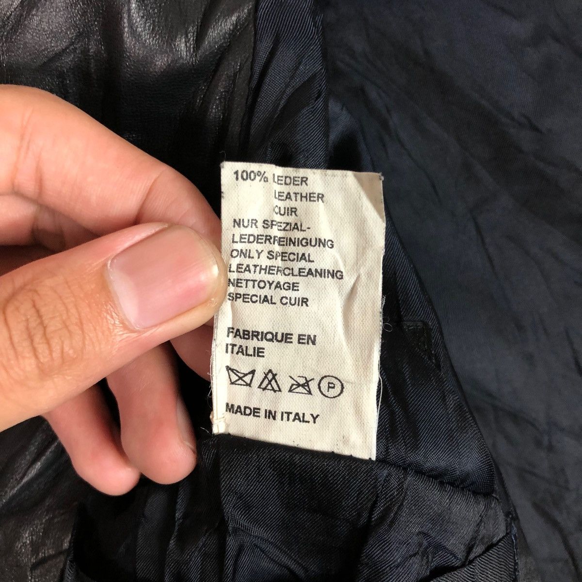 Jil Sander JIL SANDER ITALY LEATHER COAT JACKET Size US S / EU 44-46 / 1 - 7 Thumbnail