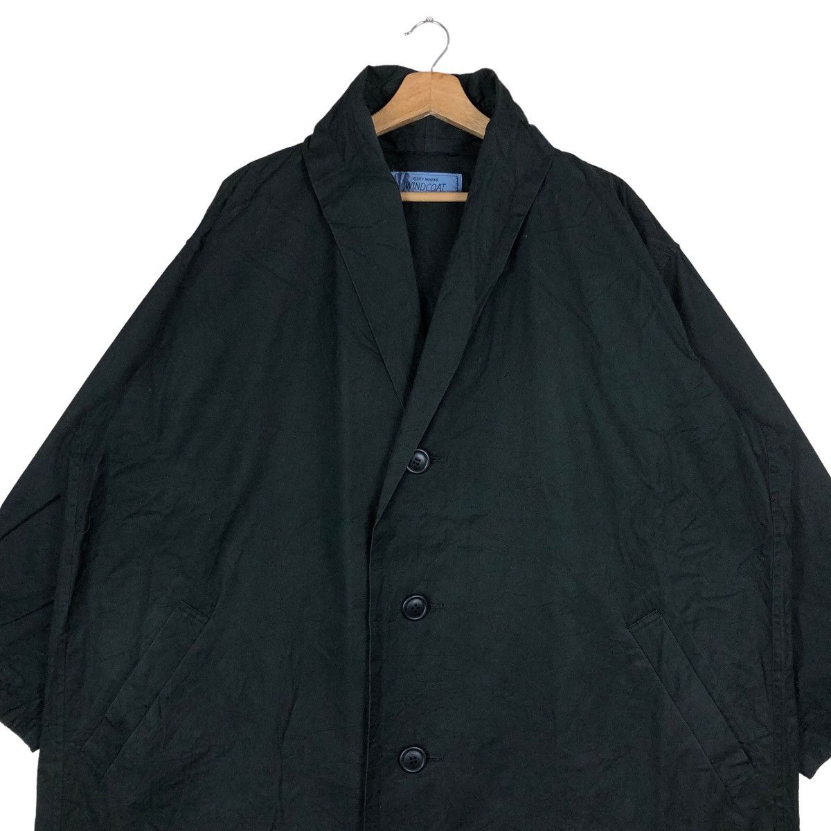 Issey Miyake ISSEY MIYAKE 80S WINDCOAT LONG JACKET Size US S / EU 44-46 / 1 - 3 Thumbnail