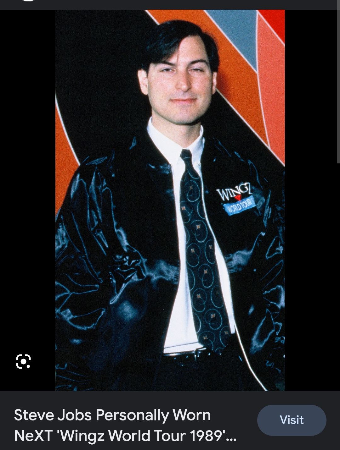Apple 🔥Offer Me🔥 Vintage WingZ Steve Job Sofware Promo Jacket Size US L / EU 52-54 / 3 - 1 Thumbnail
