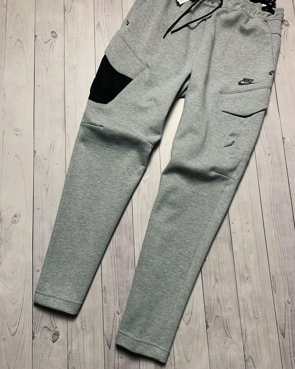 Nike Nike Tech Fleece drill joggers cargo rare black pocket Size US 36 / EU 52 - 4 Thumbnail