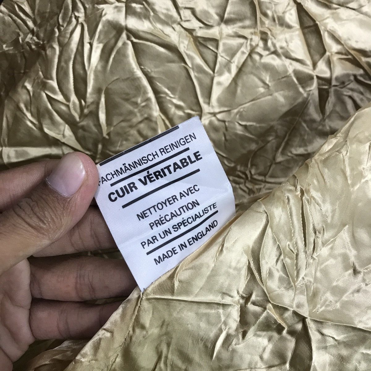 Other 🔥Unknown real leather moto jacket made in england Size US S / EU 44-46 / 1 - 15 Thumbnail