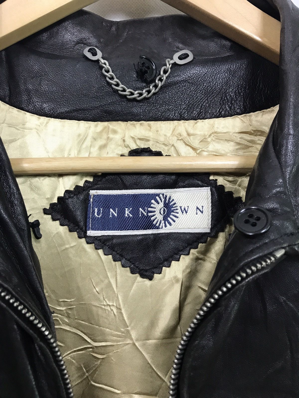Other 🔥Unknown real leather moto jacket made in england Size US S / EU 44-46 / 1 - 10 Thumbnail