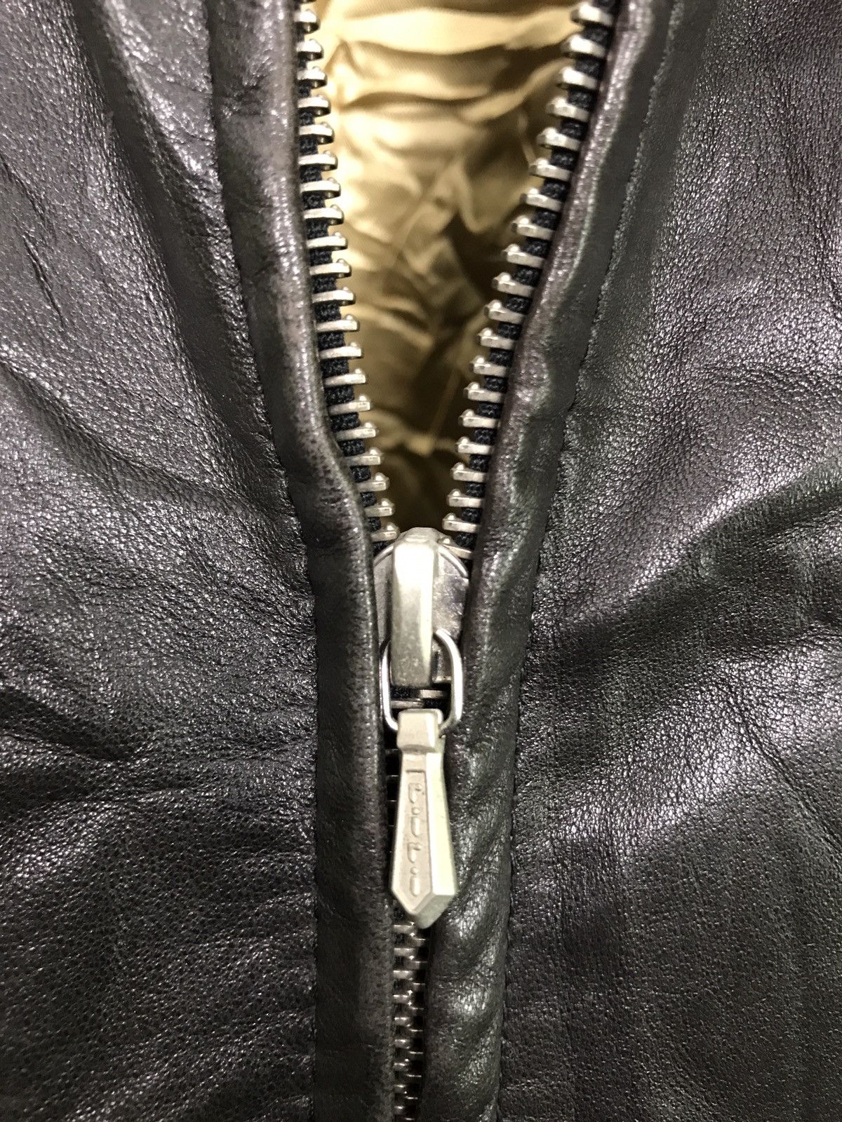 Other 🔥Unknown real leather moto jacket made in england Size US S / EU 44-46 / 1 - 11 Thumbnail