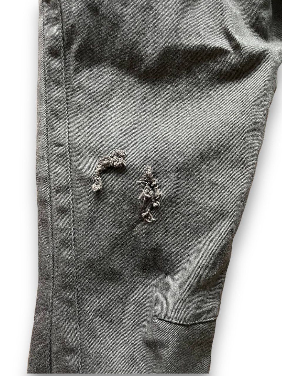 AMP × If Six Was Nine × Japanese Brand Vintage Japanese Brand AMP Double Waisted Bondage Punk Jeans Size US 33 - 10 Thumbnail