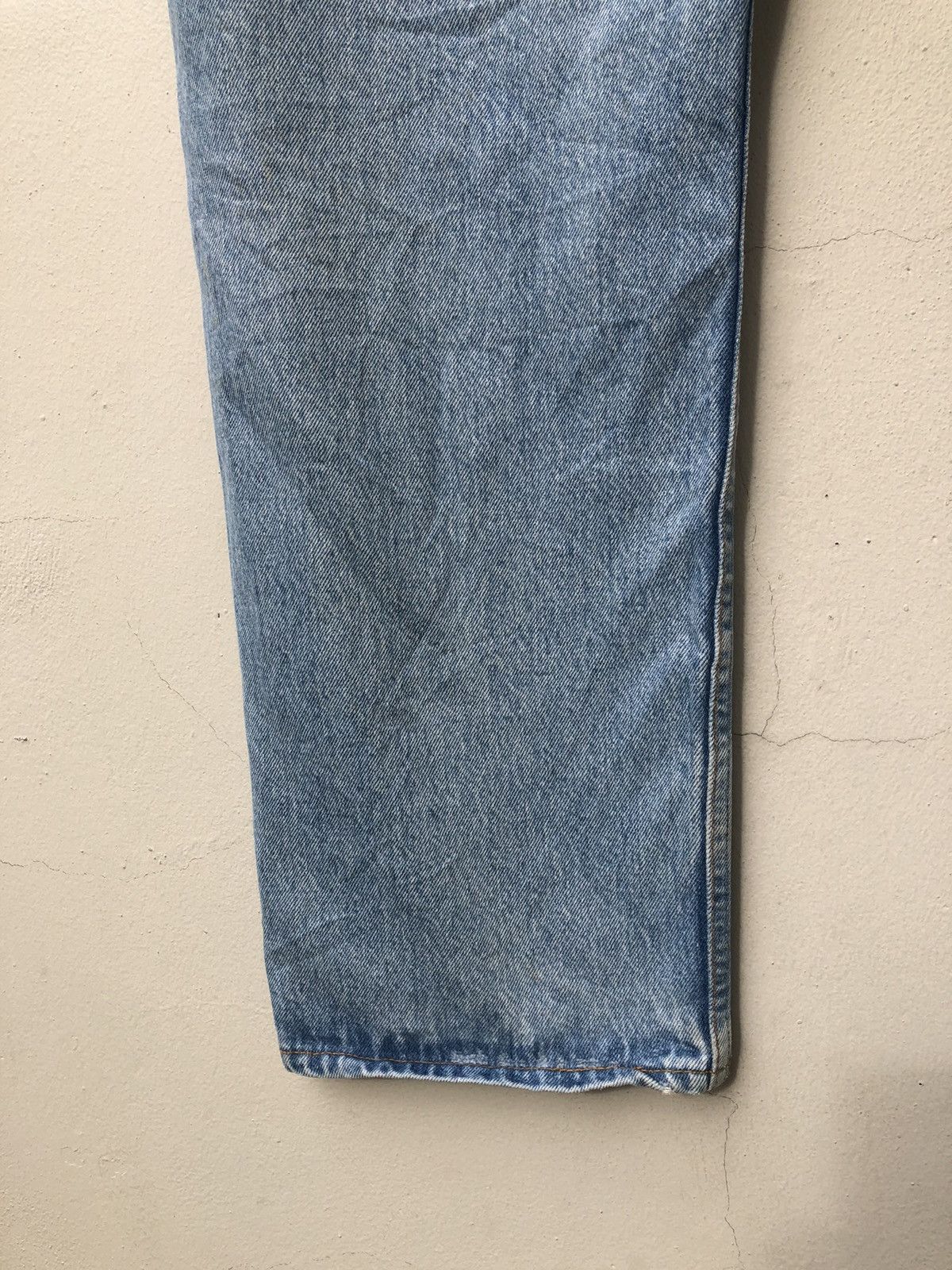 Levi's Vintage Levi’s 501 Jeans Splattered Paint Zigzag Denim Size US 35 - 14 Thumbnail