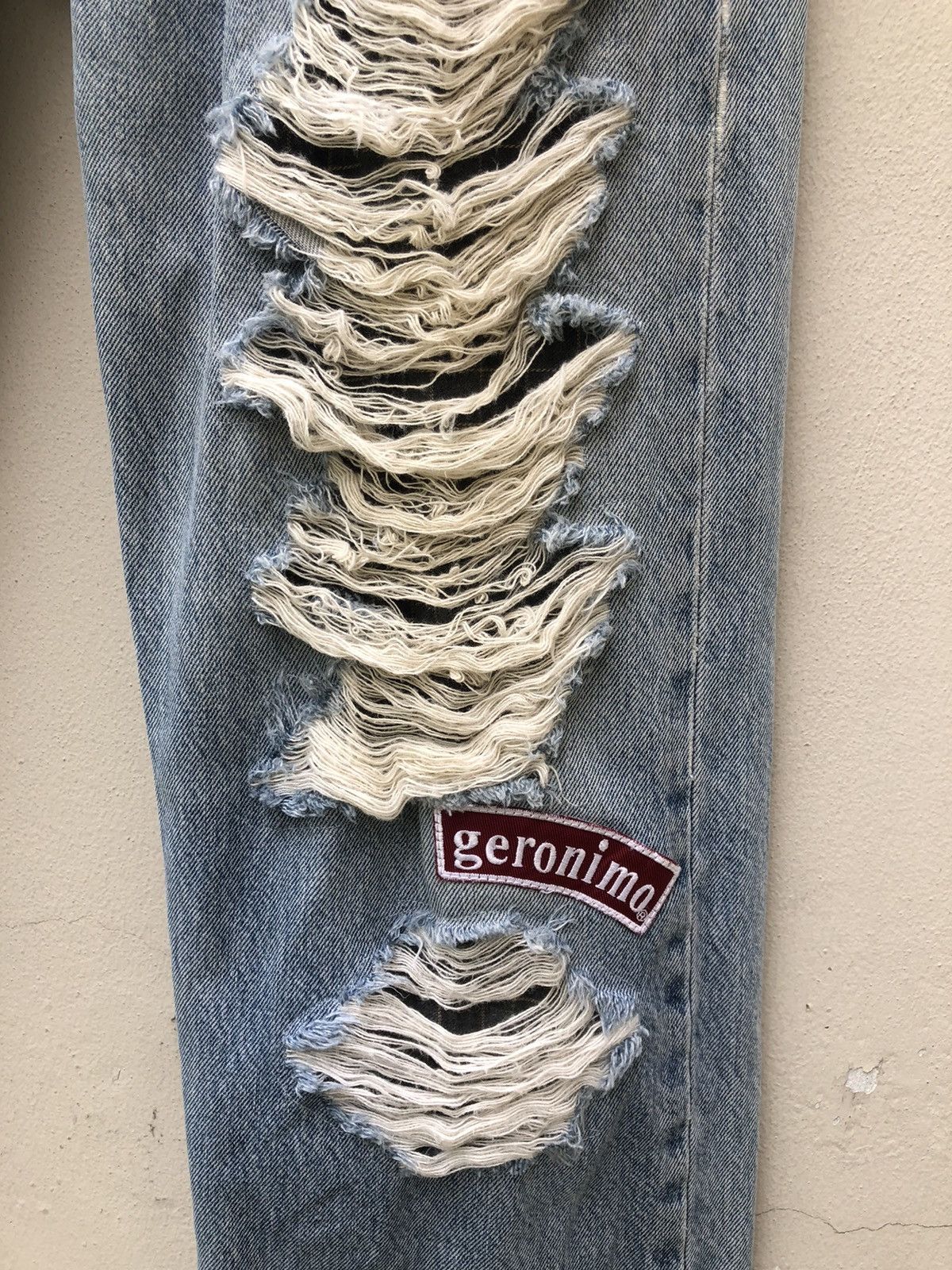 Levi's 90s Levi’s 501 Jeans Rebuild Geronimo Released Hem Denim Size US 34 / EU 50 - 8 Thumbnail