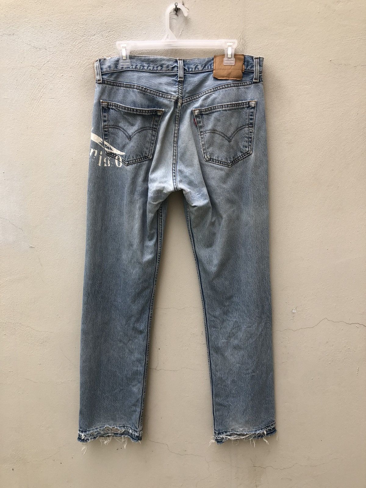Levi's 90s Levi’s 501 Jeans Rebuild Geronimo Released Hem Denim Size US 34 / EU 50 - 11 Thumbnail