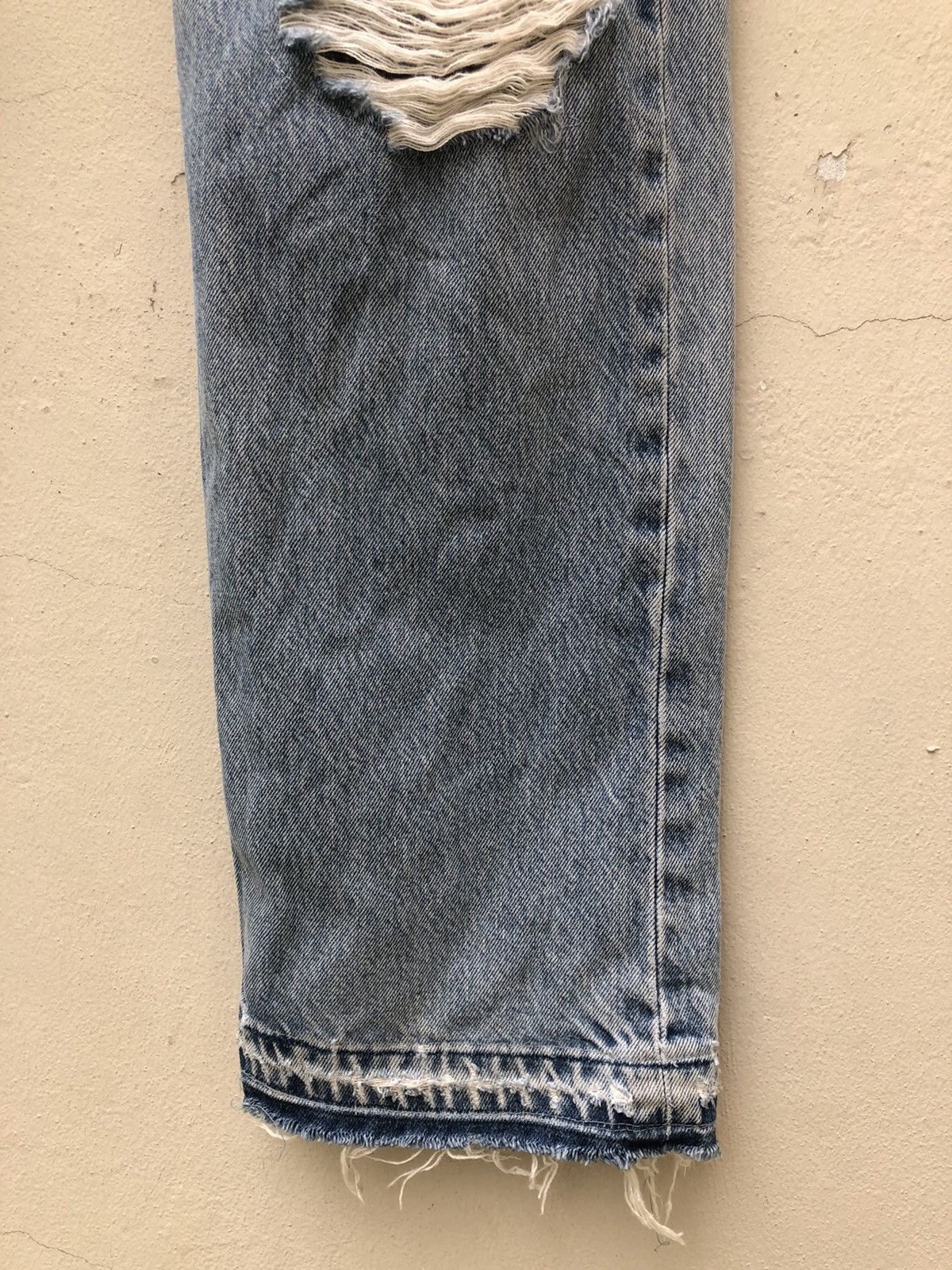 Levi's 90s Levi’s 501 Jeans Rebuild Geronimo Released Hem Denim Size US 34 / EU 50 - 9 Thumbnail