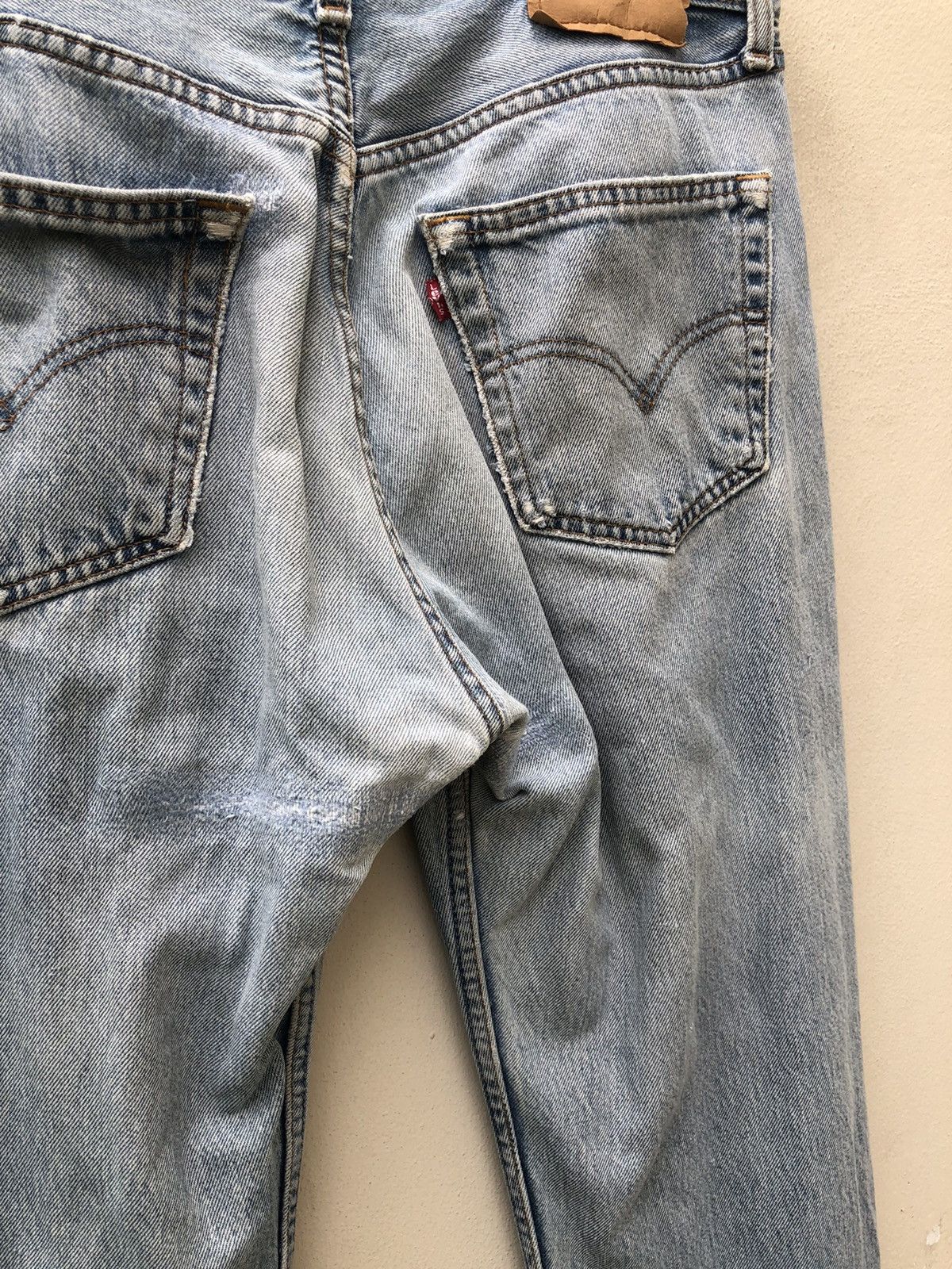 Levi's 90s Levi’s 501 Jeans Rebuild Geronimo Released Hem Denim Size US 34 / EU 50 - 15 Thumbnail