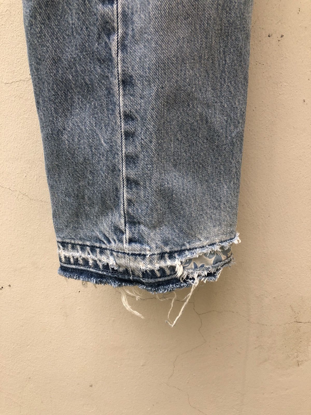 Levi's 90s Levi’s 501 Jeans Rebuild Geronimo Released Hem Denim Size US 34 / EU 50 - 20 Thumbnail