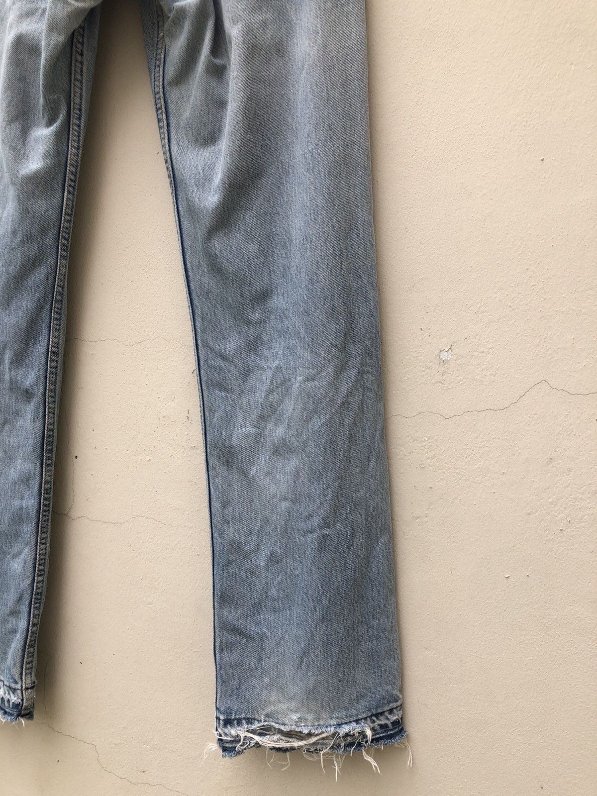 Levi's 90s Levi’s 501 Jeans Rebuild Geronimo Released Hem Denim Size US 34 / EU 50 - 17 Thumbnail
