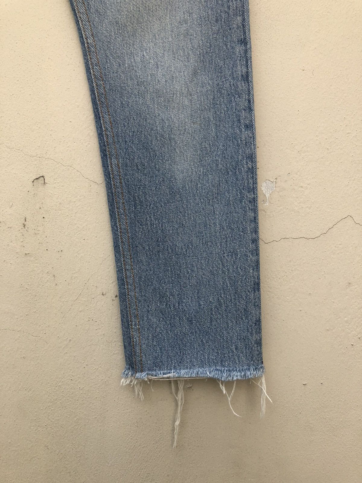 Levi's Vintage Levi’s RE/ DONE Made in Usa Release Hem Denim Jeans Size US 26 / EU 42 - 9 Thumbnail