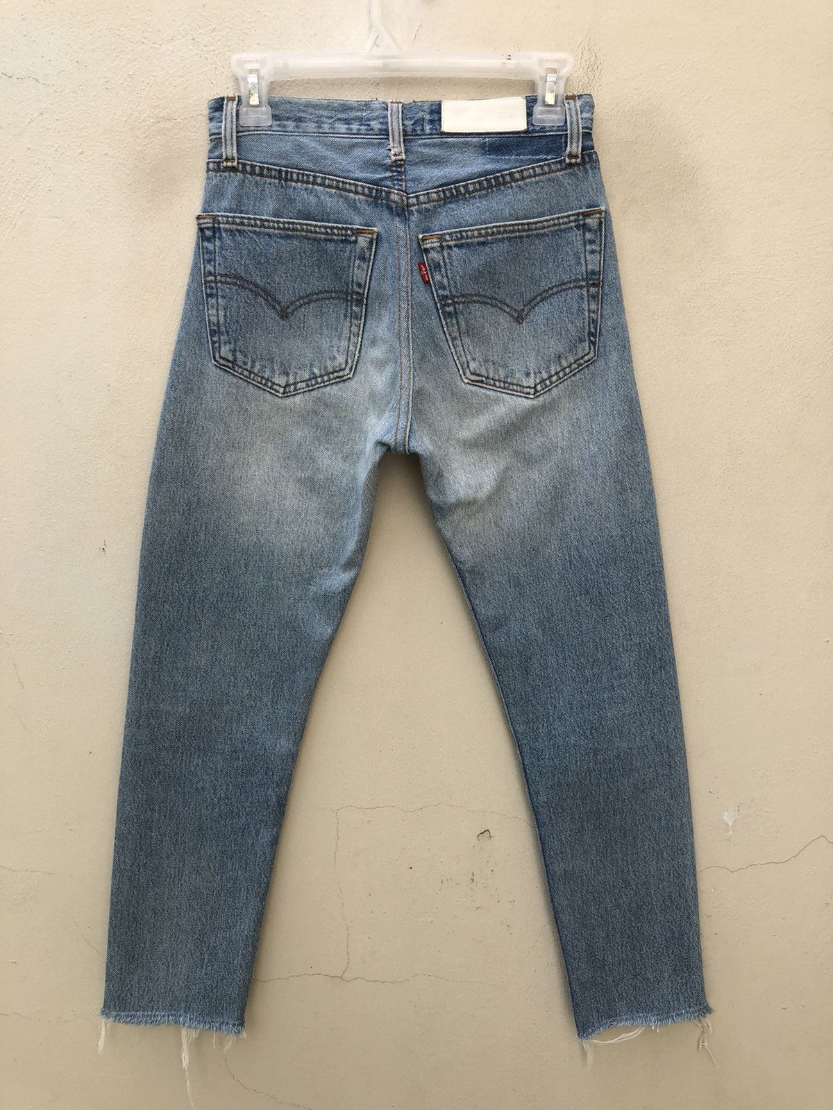 Levi's Vintage Levi’s RE/ DONE Made in Usa Release Hem Denim Jeans Size US 26 / EU 42 - 10 Thumbnail