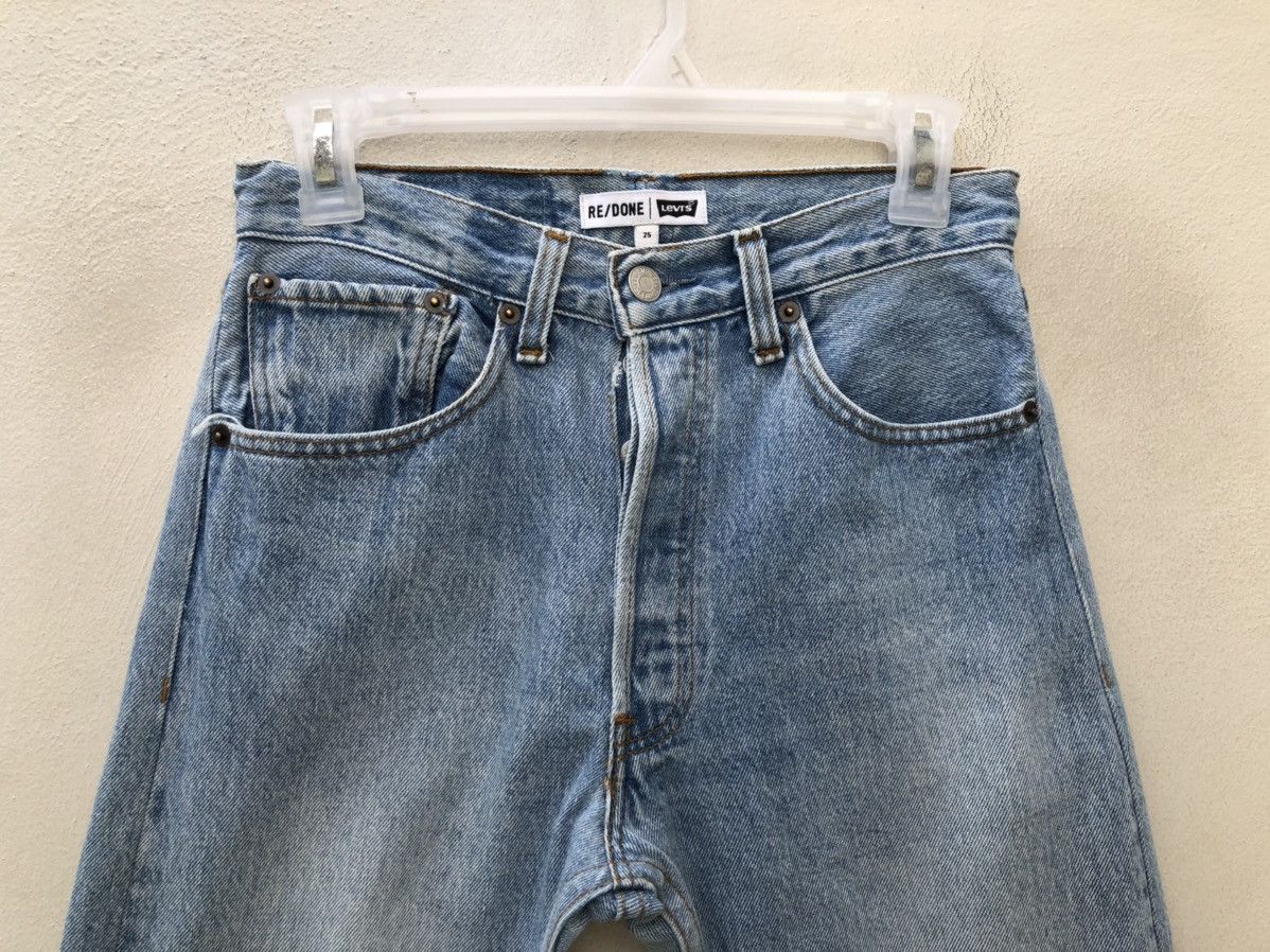 Levi's Vintage Levi’s RE/ DONE Made in Usa Release Hem Denim Jeans Size US 26 / EU 42 - 2 Thumbnail
