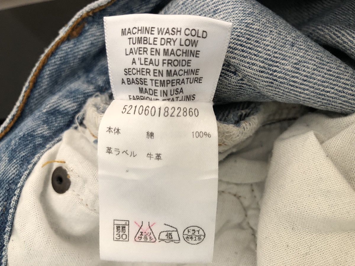 Levi's Vintage Levi’s RE/ DONE Made in Usa Release Hem Denim Jeans Size US 26 / EU 42 - 22 Thumbnail