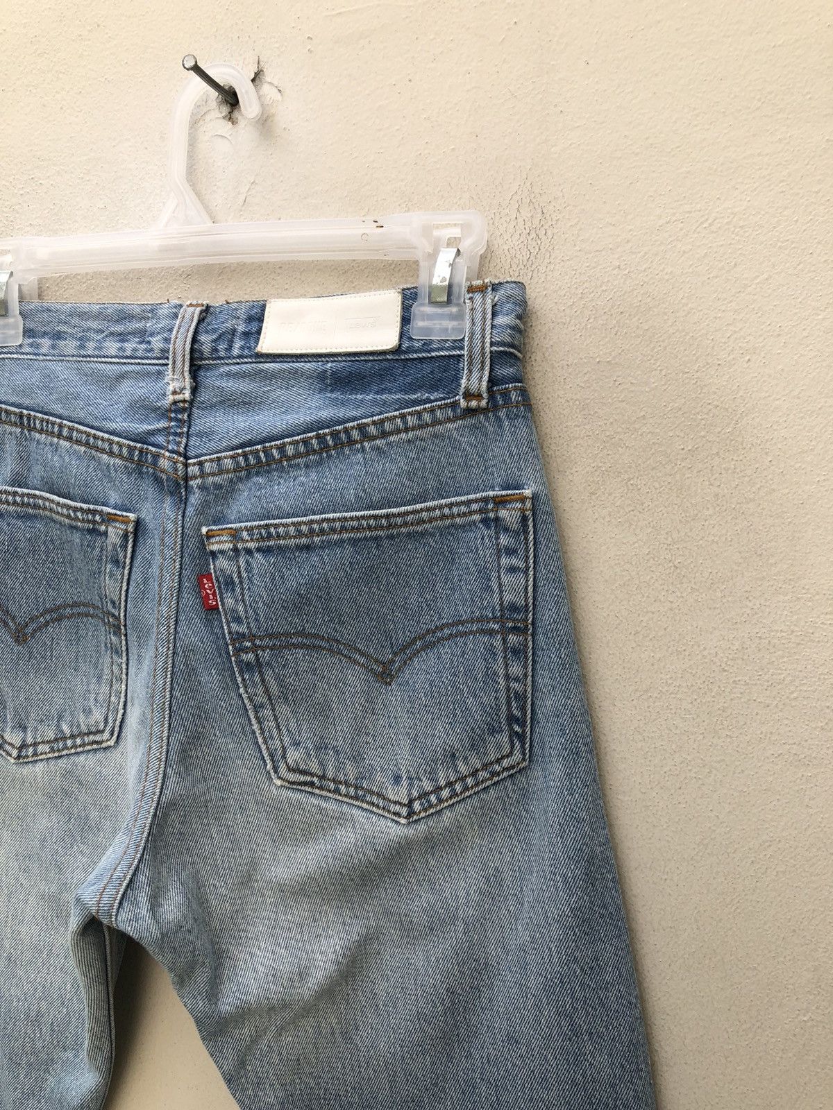 Levi's Vintage Levi’s RE/ DONE Made in Usa Release Hem Denim Jeans Size US 26 / EU 42 - 15 Thumbnail