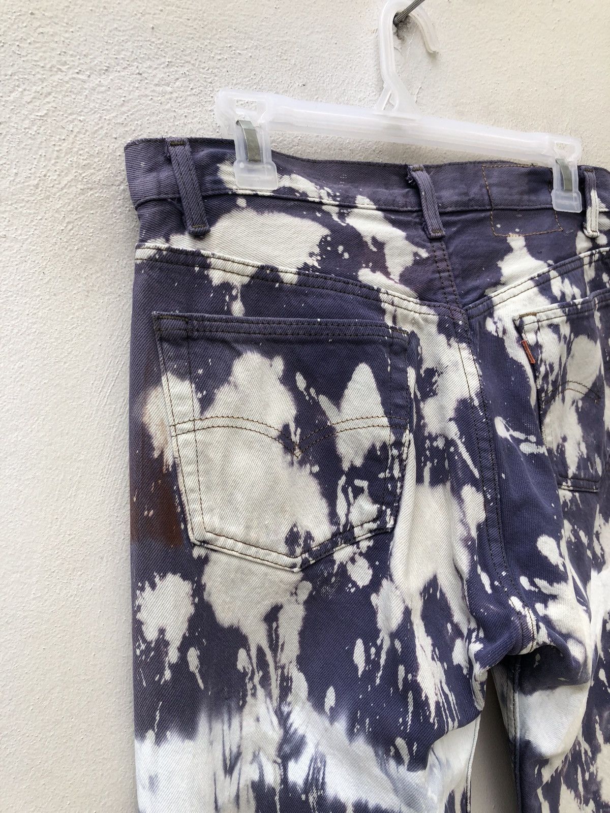 Levi's Vintage 80s Levi's 501 Jeans Faded Bleached Denim Jeans Size US 31 - 13 Thumbnail
