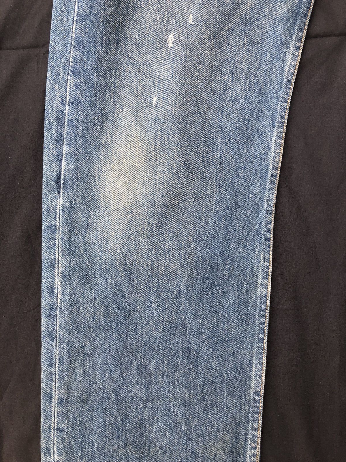 Levi's Vintage 1996 Levi’s 501 Jeans Rips Denim Jeans Made in Usa Size US 34 / EU 50 - 5 Thumbnail