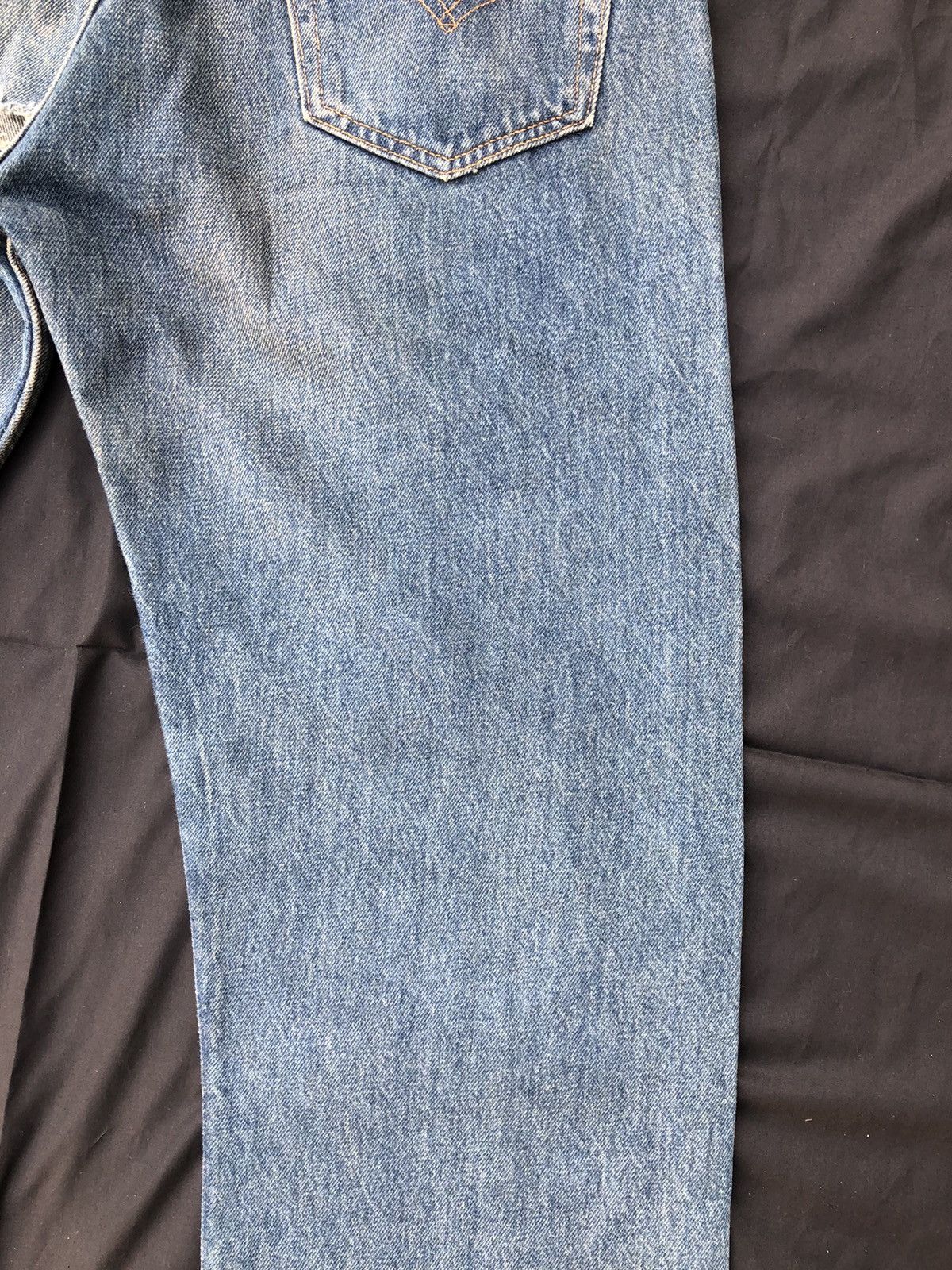 Levi's Vintage 1996 Levi’s 501 Jeans Rips Denim Jeans Made in Usa Size US 34 / EU 50 - 18 Thumbnail