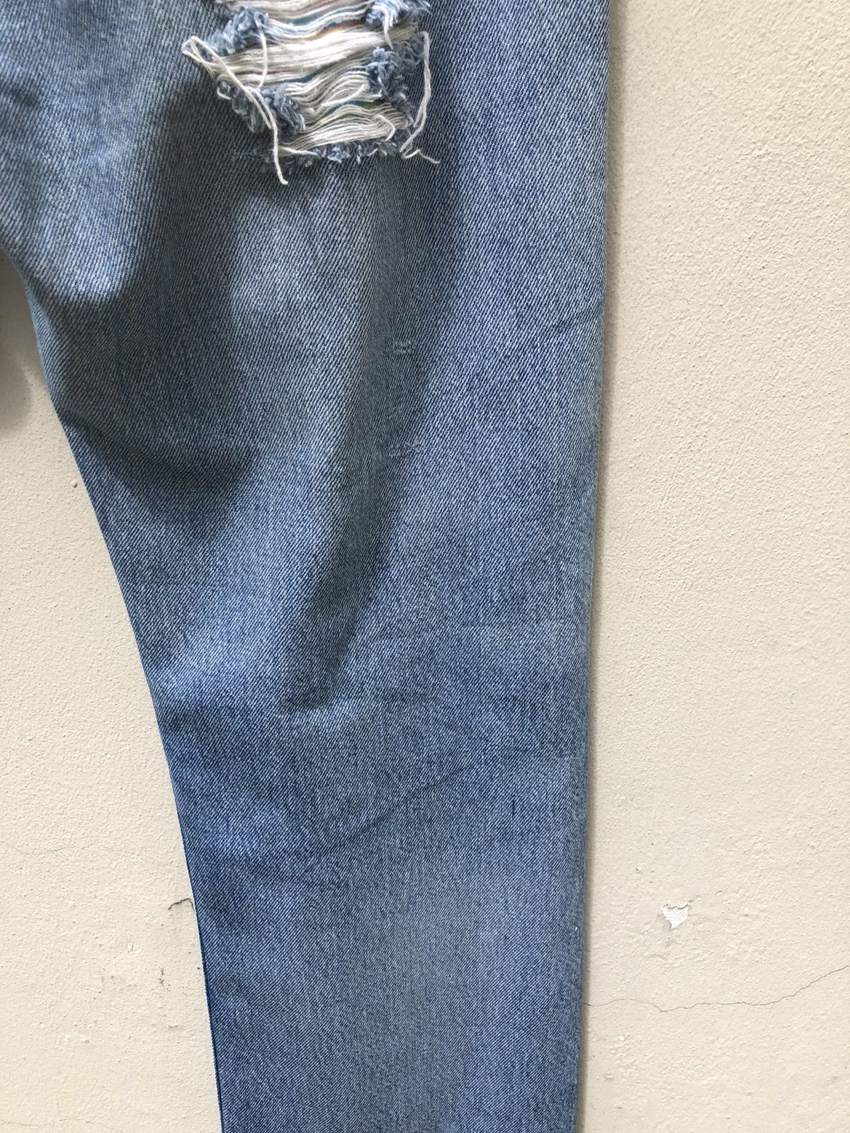 Levi's Vintage Levi’s Rebuild Distress Paint Splatter Denim Jeans Size US 32 / EU 48 - 20 Thumbnail