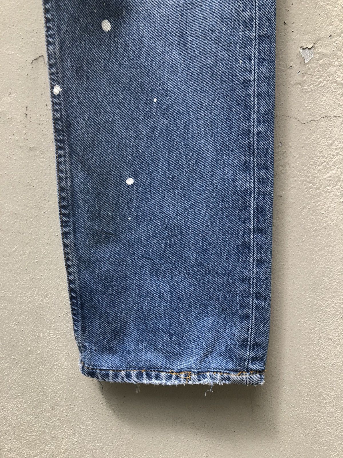 Levi's Vintage Levi’s Rebuild Distress Paint Splatter Denim Jeans Size US 32 / EU 48 - 11 Thumbnail