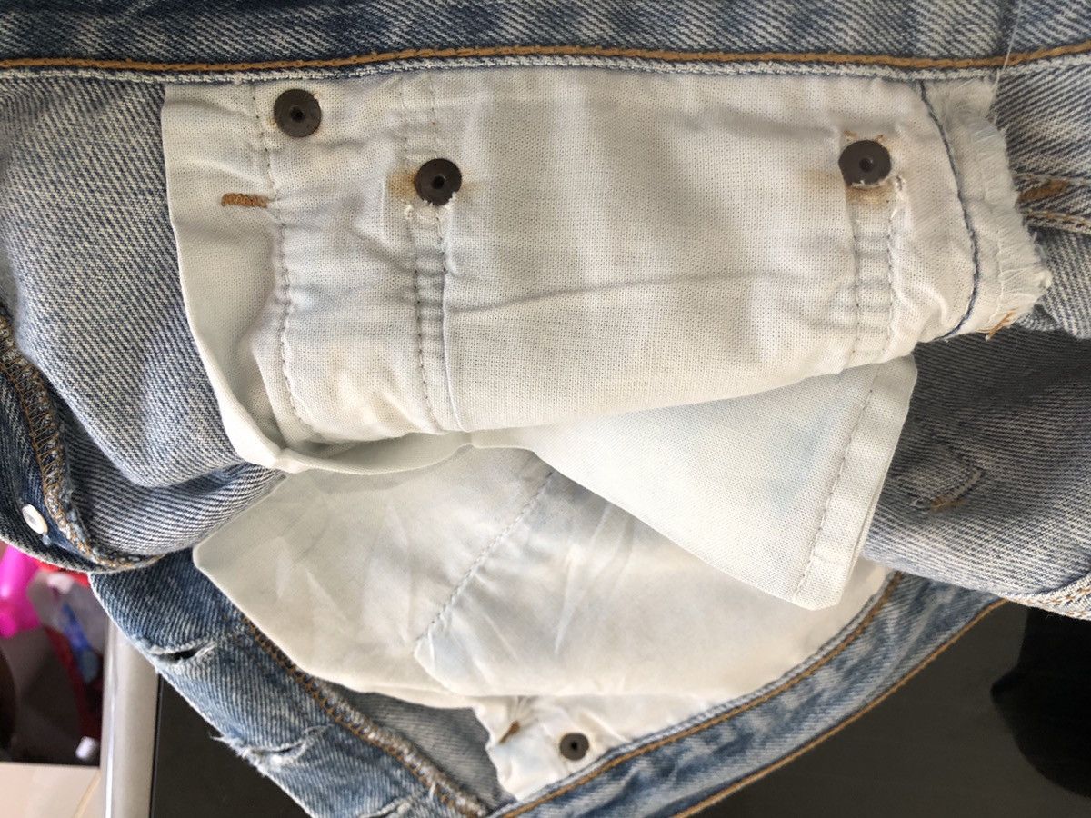 Levi's Vintage Levi’s Rebuild Distress Paint Splatter Denim Jeans Size US 32 / EU 48 - 22 Thumbnail