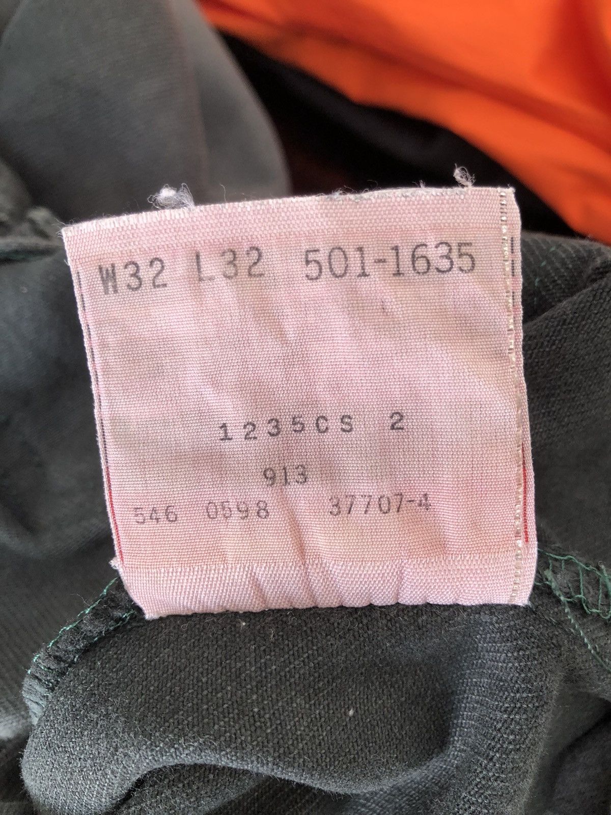 Levi's Vintage 1998 Levi’s 501 Jeans Faded Dark Green Denim Size US 32 / EU 48 - 19 Thumbnail