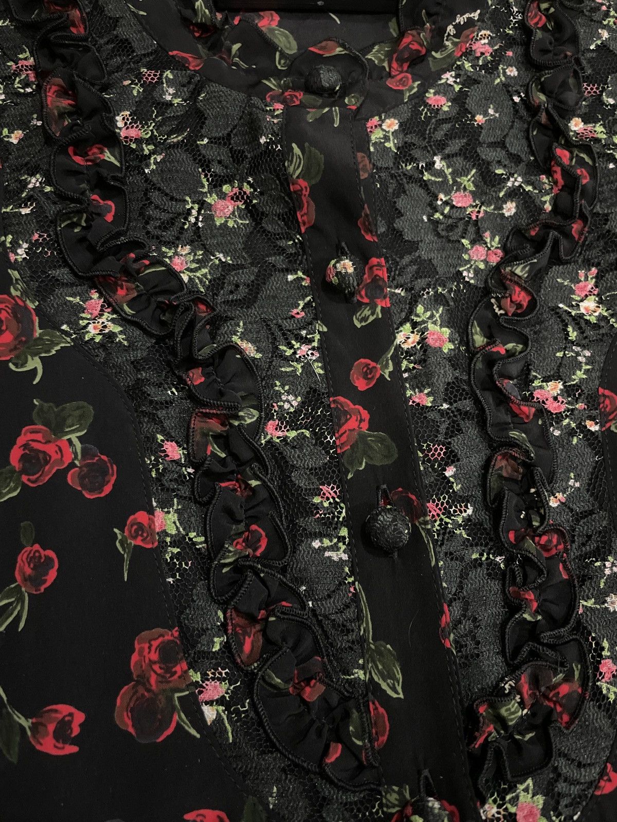 Anna Sui Dolly Girl Anna Sui Floral Dress Size S / US 4 / IT 40 - 3 Thumbnail