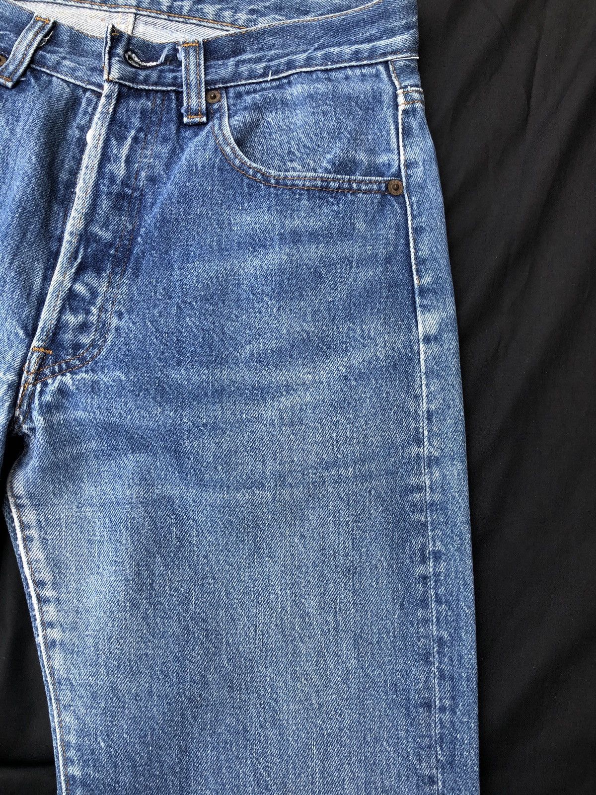 Levi's Vintage 80s Levi’s 501 Jeans Denim Made in Usa Size US 29 - 7 Thumbnail