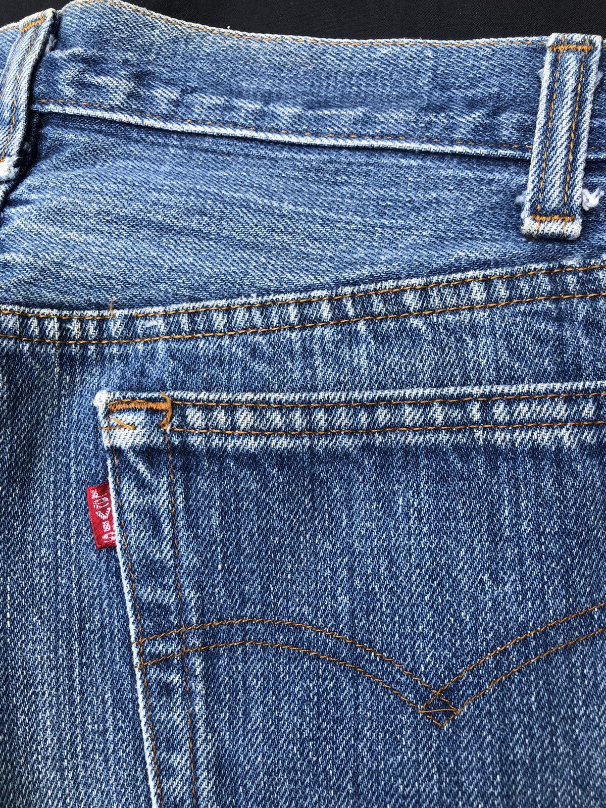 Levi's Vintage 80s Levi’s 501 Jeans Denim Made in Usa Size US 29 - 17 Thumbnail
