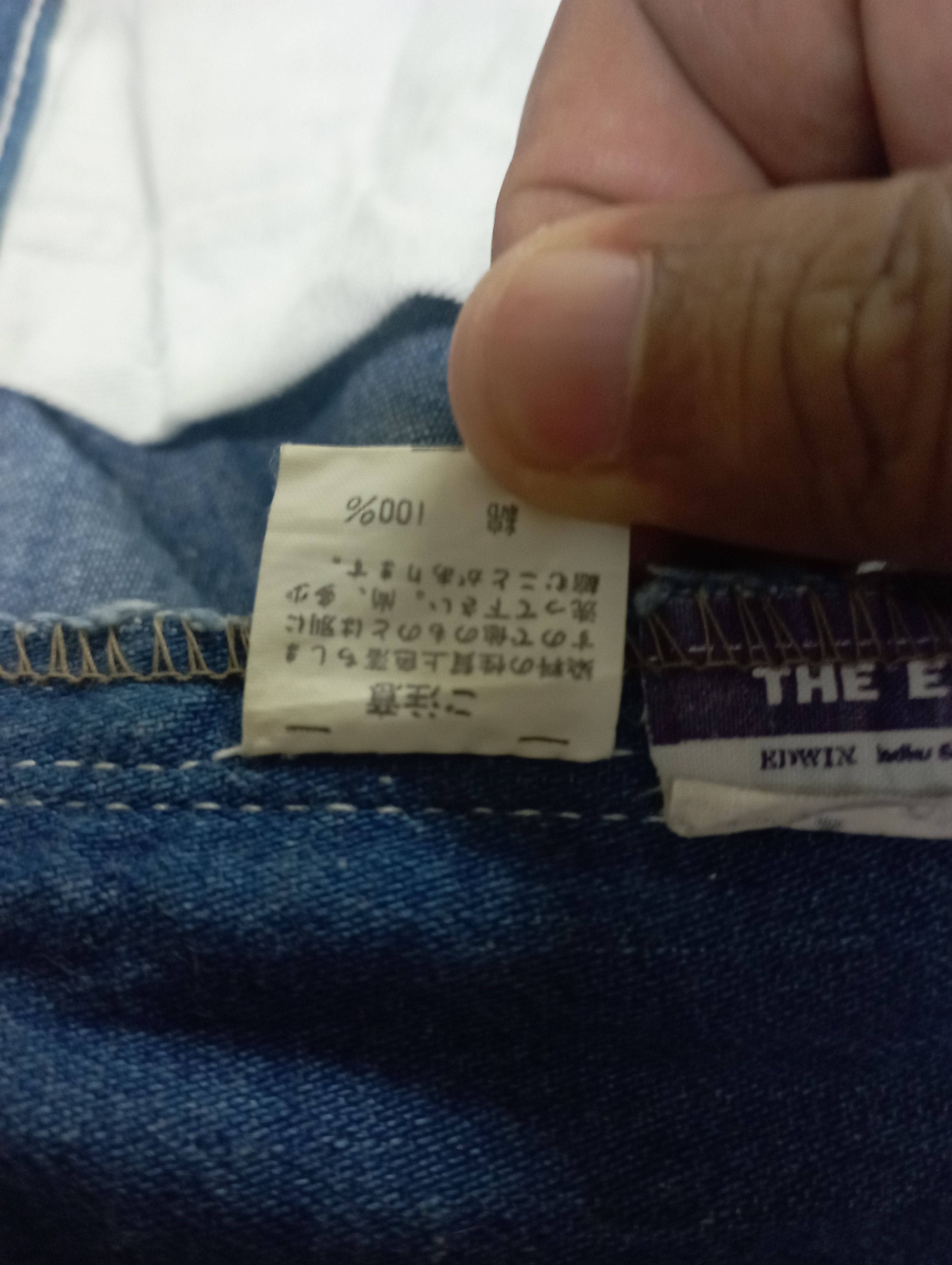 Carhartt BAGGY JEANS Vintage 70's Edwin Carpenter Pant Size US 35 - 10 Thumbnail